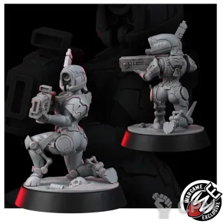 Описание картинки GREATER GOOD EXOSTRIDERS + PIN-UP от Manufactorum76 по цене 800руб | Свободный Рынок Миниатюр - СРМ