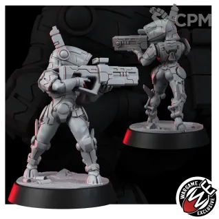 Описание картинки GREATER GOOD EXOSTRIDERS + PIN-UP от Manufactorum76 по цене 800руб | Свободный Рынок Миниатюр - СРМ