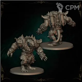 Описание картинки Siege Brutes от Manufactorum76 по цене 800руб | Свободный Рынок Миниатюр - СРМ