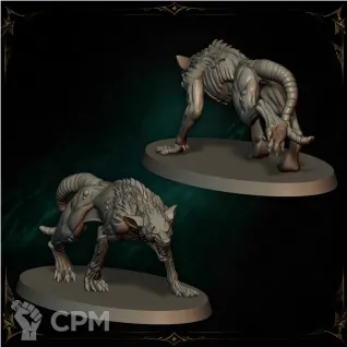 Описание картинки Howler Vermin от Manufactorum76 по цене 800руб | Свободный Рынок Миниатюр - СРМ