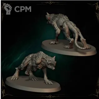 Описание картинки Howler Vermin от Manufactorum76 по цене 800руб | Свободный Рынок Миниатюр - СРМ