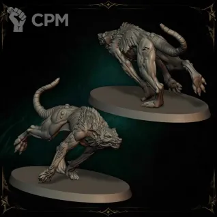 Описание картинки Howler Vermin от Manufactorum76 по цене 800руб | Свободный Рынок Миниатюр - СРМ