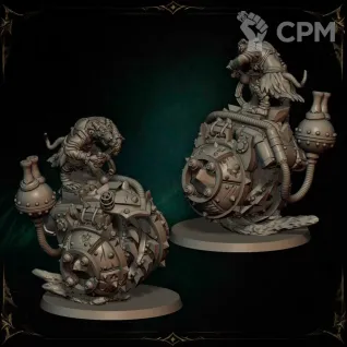 Описание картинки Roller Of Perdition от Manufactorum76 по цене 2 500руб | Свободный Рынок Миниатюр - СРМ