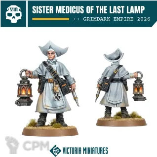 Описание картинки Sister Medicus of the Last Lamp от Manufactorum76 по цене 160руб | Свободный Рынок Миниатюр - СРМ