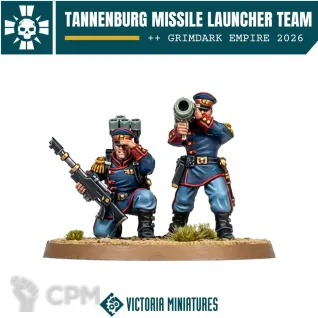 Описание картинки Victorian/Tannenburg Missile Launcher Team от Manufactorum76 по цене 350руб | Свободный Рынок Миниатюр - СРМ
