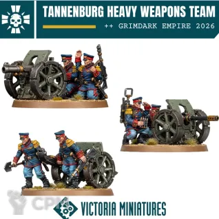 Описание картинки TANNENBURG/VICTORIAN HEAVY WEAPONS TEAM от Manufactorum76 по цене 500руб | Свободный Рынок Миниатюр - СРМ