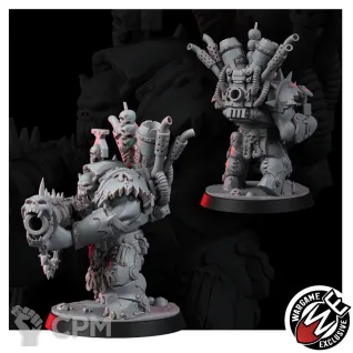 Описание картинки ORK KHORK MEGAGORENOBBAZ SKULLKRUSHAZ от Manufactorum76 по цене 1 750руб | Свободный Рынок Миниатюр - СРМ