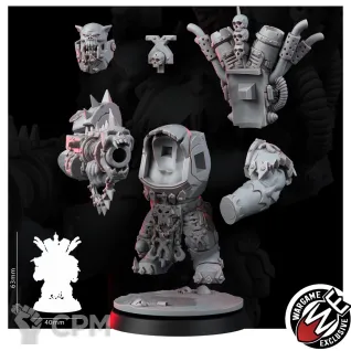 Описание картинки ORK KHORK MEGAGORENOBBAZ SKULLKRUSHAZ от Manufactorum76 по цене 1 750руб | Свободный Рынок Миниатюр - СРМ