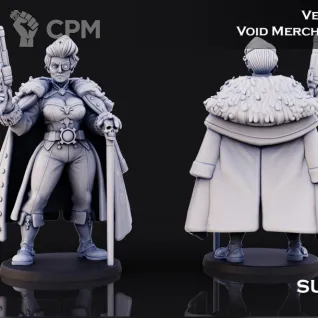 Описание картинки Void Merchant Matriarch от Manufactorum76 по цене 160руб | Свободный Рынок Миниатюр - СРМ