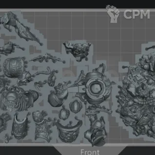 Описание картинки Roboute Guilliman от koksee по цене 500руб | Свободный Рынок Миниатюр - СРМ