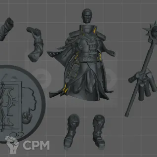 Описание картинки Inquisitor Eisenhorn от koksee по цене 200руб | Свободный Рынок Миниатюр - СРМ