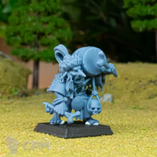 Описание картинки Steppe Goblin Shaman от GaRRo по цене 150руб | Свободный Рынок Миниатюр - СРМ