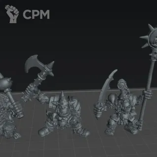 Описание картинки Orcs Goblins от R.E.print по цене 350руб | Свободный Рынок Миниатюр - СРМ