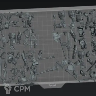 Описание картинки Chaos Chosen от R.E.print по цене 990руб | Свободный Рынок Миниатюр - СРМ