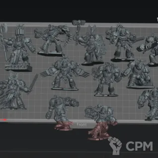Описание картинки Heroes of the Imperium от R.E.print по цене 1 290руб | Свободный Рынок Миниатюр - СРМ