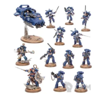 Описание картинки Половина Space Marines из стартера 11ой редакции от Ktenon по цене 9 000руб | Свободный Рынок Миниатюр - СРМ