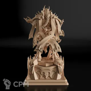 Описание картинки Sire Denathrius Фигурка (World of Warcraft) от GAS3TXD  по цене 4 600руб | Свободный Рынок Миниатюр - СРМ