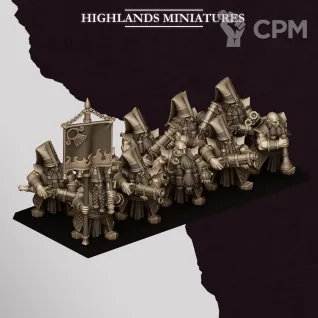 Описание картинки Chaos Dwarfs/Marduk Shooter от Barduck Miniatures по цене 2 099руб | Свободный Рынок Миниатюр - СРМ