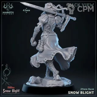 Описание картинки Snow Blight от PocketSized Prints по цене 300руб | Свободный Рынок Миниатюр - СРМ