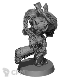 Описание картинки Kharn the Betrayer/ Кхарн Предатель от 3Д печать миниатюр по цене 482руб | Свободный Рынок Миниатюр - СРМ