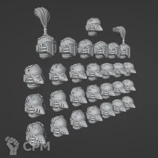 Описание картинки Emperor's Children Heads от Saudad по цене 300руб | Свободный Рынок Миниатюр - СРМ