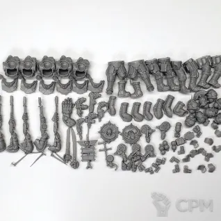 Описание картинки Solar Auxilia Tactical Command Section от Doom Brigade по цене 1 400руб | Свободный Рынок Миниатюр - СРМ