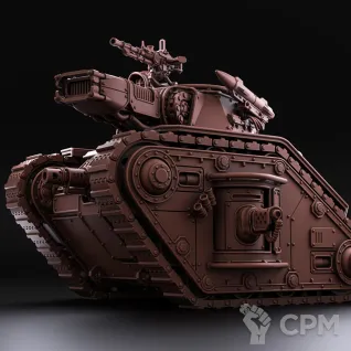 Описание картинки Solar Battle Tank/Leman russ все закачки от Laboratory of Chaos по цене 2 200руб | Свободный Рынок Миниатюр - СРМ