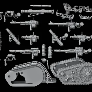 Описание картинки Solar Guard - Heavy Weapon Support Squad от WebWay 3D по цене 2 230руб | Свободный Рынок Миниатюр - СРМ