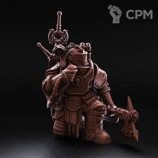 Описание картинки Solar Auxilia - Squad with Power Axes от 3Д печать миниатюр по цене 1 746руб | Свободный Рынок Миниатюр - СРМ