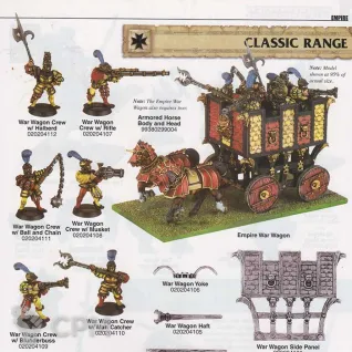 Описание картинки Empire War Wagon от Red Ember по цене 28 000руб | Свободный Рынок Миниатюр - СРМ