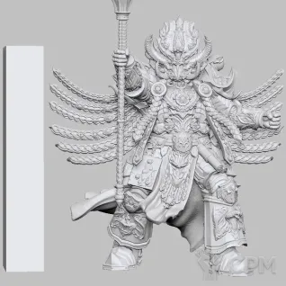 Описание картинки Ahriman от MrMetalHorror по цене 900руб | Свободный Рынок Миниатюр - СРМ