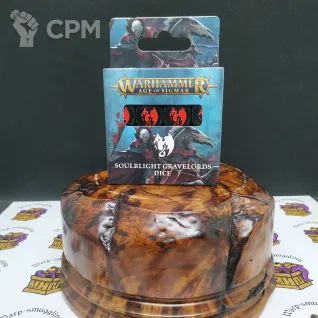 Описание картинки Soulblight Gravelords Dice от Warp-Smuggling по цене 3 500руб | Свободный Рынок Миниатюр - СРМ