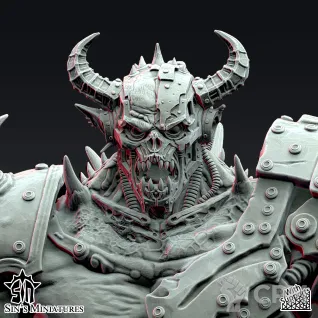 Описание картинки Soul Grinder от Manufactorum76 по цене 5 000руб | Свободный Рынок Миниатюр - СРМ