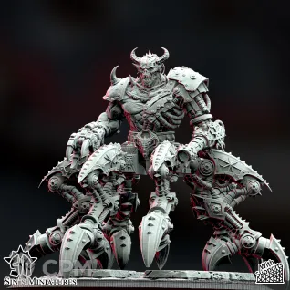Описание картинки Soul Grinder от Manufactorum76 по цене 5 000руб | Свободный Рынок Миниатюр - СРМ