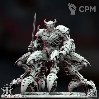 Описание картинки Soul Grinder от Manufactorum76 по цене 5 000руб | Свободный Рынок Миниатюр - СРМ