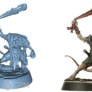 Описание картинки Skittershank’s Clawpack - Skulck от 3Д печать миниатюр по цене 225руб | Свободный Рынок Миниатюр - СРМ