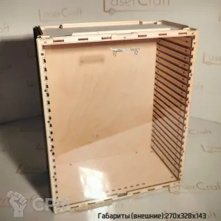 Описание картинки SHs-M2-330 Шкаф для миниатюр (с экраном) от StudioOtolega по цене 2 300руб | Свободный Рынок Миниатюр - СРМ