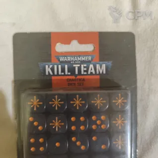 Описание картинки Kill Team: Chaotica Dice Set от User19033 по цене 6 000руб | Свободный Рынок Миниатюр - СРМ