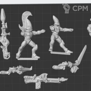 Описание картинки Space Crusade Eldar Attack от White Rhino по цене 399руб | Свободный Рынок Миниатюр - СРМ