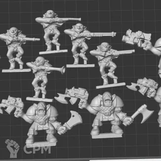 Описание картинки Space Crusade Orks от White Rhino по цене 799руб | Свободный Рынок Миниатюр - СРМ
