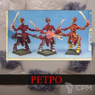 Описание картинки Space Crusade Tyranid Warrior от White Rhino по цене 499руб | Свободный Рынок Миниатюр - СРМ