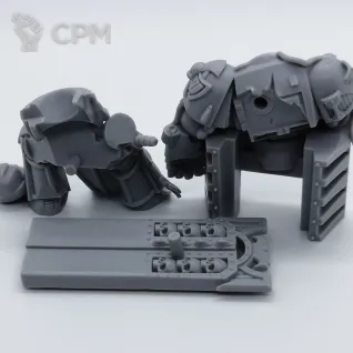 Описание картинки Space Hulk Dead Terminator on Throne Objective Mar от Saudad по цене 500руб | Свободный Рынок Миниатюр - СРМ