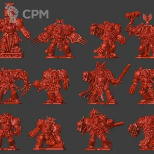 Описание картинки Space Hulk Terminators - Скан от MrMetalHorror по цене 1 000руб | Свободный Рынок Миниатюр - СРМ
