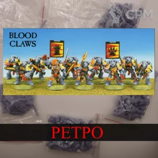 Описание картинки Space Wolf Blood Claws 1993 от White Rhino по цене 699руб | Свободный Рынок Миниатюр - СРМ