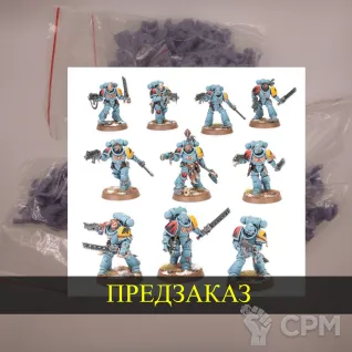Описание картинки Grey Hunter Space Wolves от White Rhino по цене 999руб | Свободный Рынок Миниатюр - СРМ