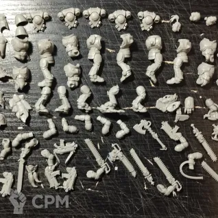 Описание картинки Space Wolves Grey Hunters от VsePrah по цене 1 300руб | Свободный Рынок Миниатюр - СРМ