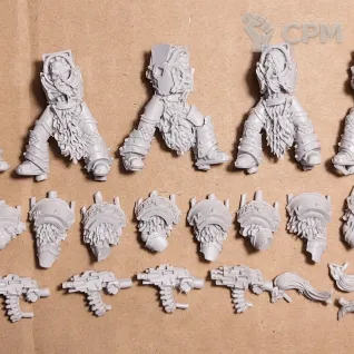 Описание картинки Space Wolves Legion Varagyr Terminators от Plants vs Zombies по цене 1 770руб | Свободный Рынок Миниатюр - СРМ