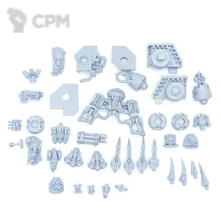 Описание картинки Space Wolves Venerable Dreadnought от Red Rooster по цене 2 372руб | Свободный Рынок Миниатюр - СРМ