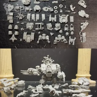 Описание картинки space wolves venerable dreadnought от VsePrah по цене 2 000руб | Свободный Рынок Миниатюр - СРМ