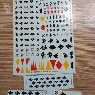 Описание картинки Декали Space Wolves от Armillus по цене 399руб | Свободный Рынок Миниатюр - СРМ